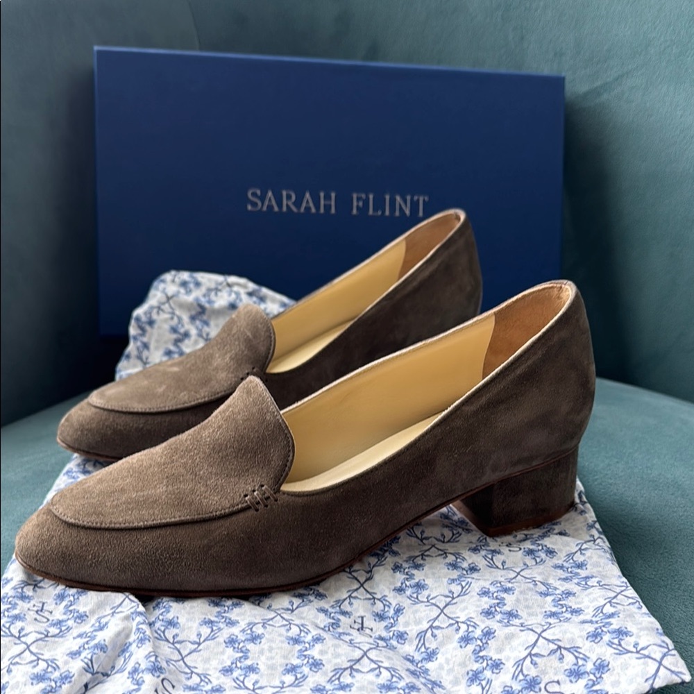 Sarah Flint Rosie Loafers with dust bag